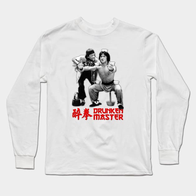 Mod.5 Jackie Chan Drunken Master Long Sleeve T-Shirt by parashop